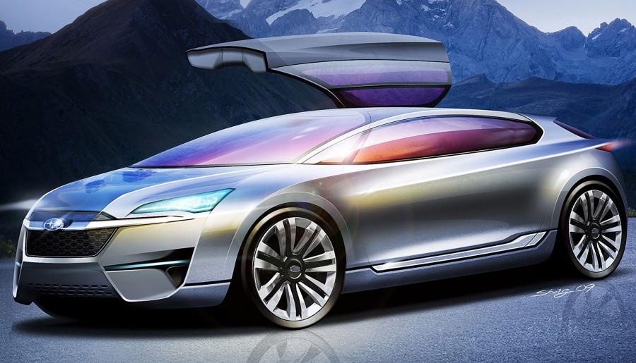  Subaru Hybrid Tourer Concept 2009 года  (фото 4 из 86)